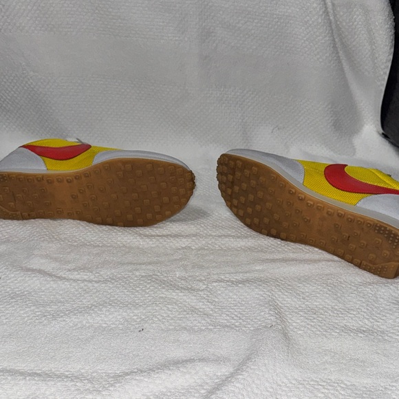 Nike Vibrant Yellow and Red Sneakers - Picture 5 of 7